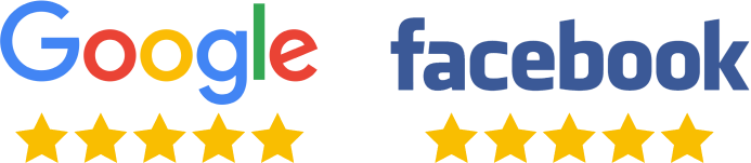 Google and Facebook 5 star reviews